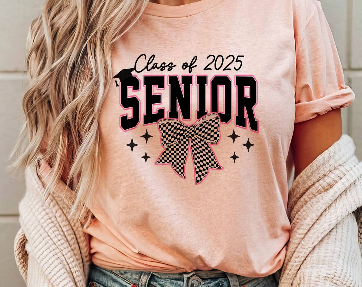 House Of Rodan - Wholesale T-Shirt (Graphic) - Women's - Class Of 2025 - Senior Graduation T-Shirt0