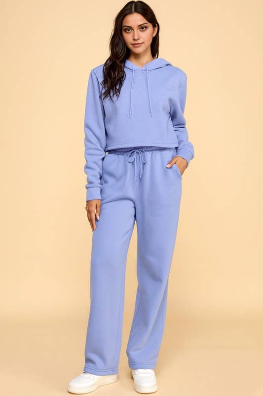 MIO WHOLESALE - Vente Ensemble de vêtements d'intérieur – femme - ENSEMBLE 2 PIÈCES EN MOLLETON FRENCH TERRY FS51715