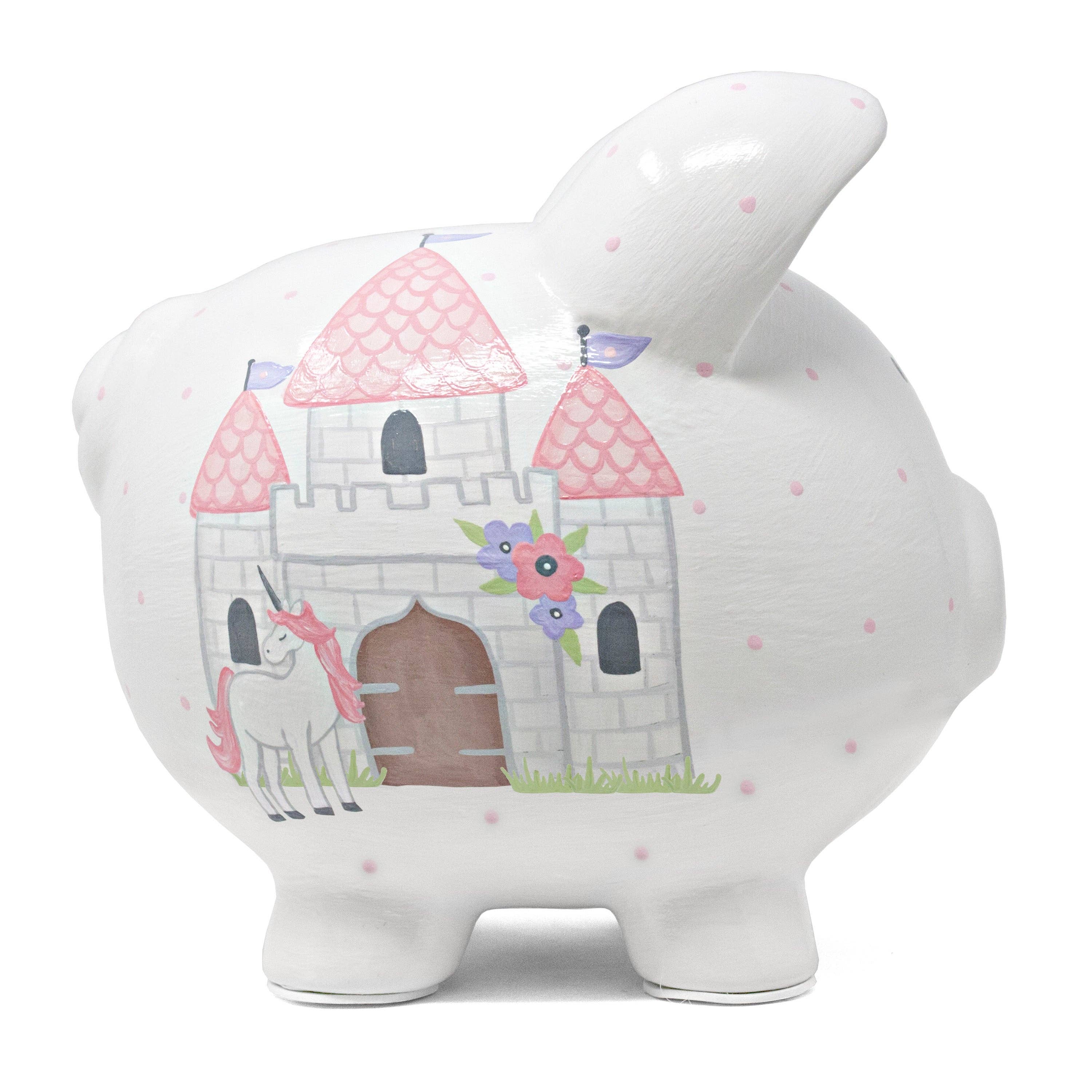 Child To Cherish® - Wholesale Money/Piggy Bank - Kids & Baby - Handpainted Castle Piggy Bank7