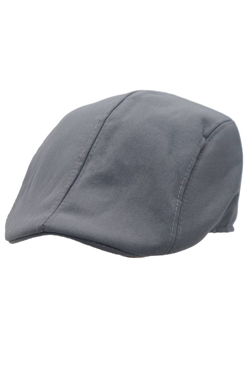 Cap Zone – wholesale Flat cap – Men's – Big Men's Classic Dark Neutral Flat Ivy Cap7
