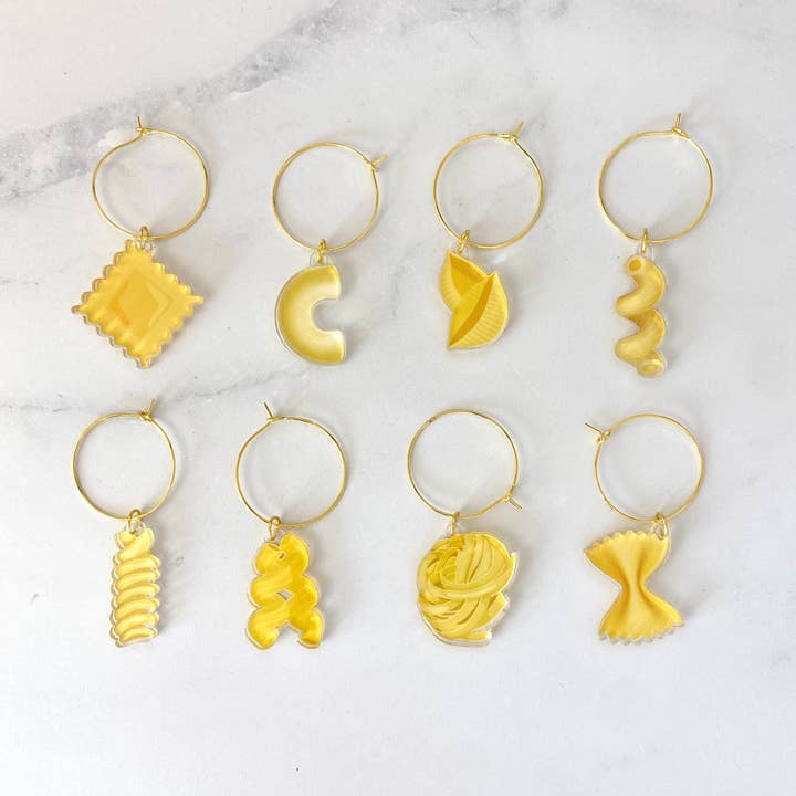 Atomic Kraftworks - Wholesale Wine Charm - Pasta Wine Charms