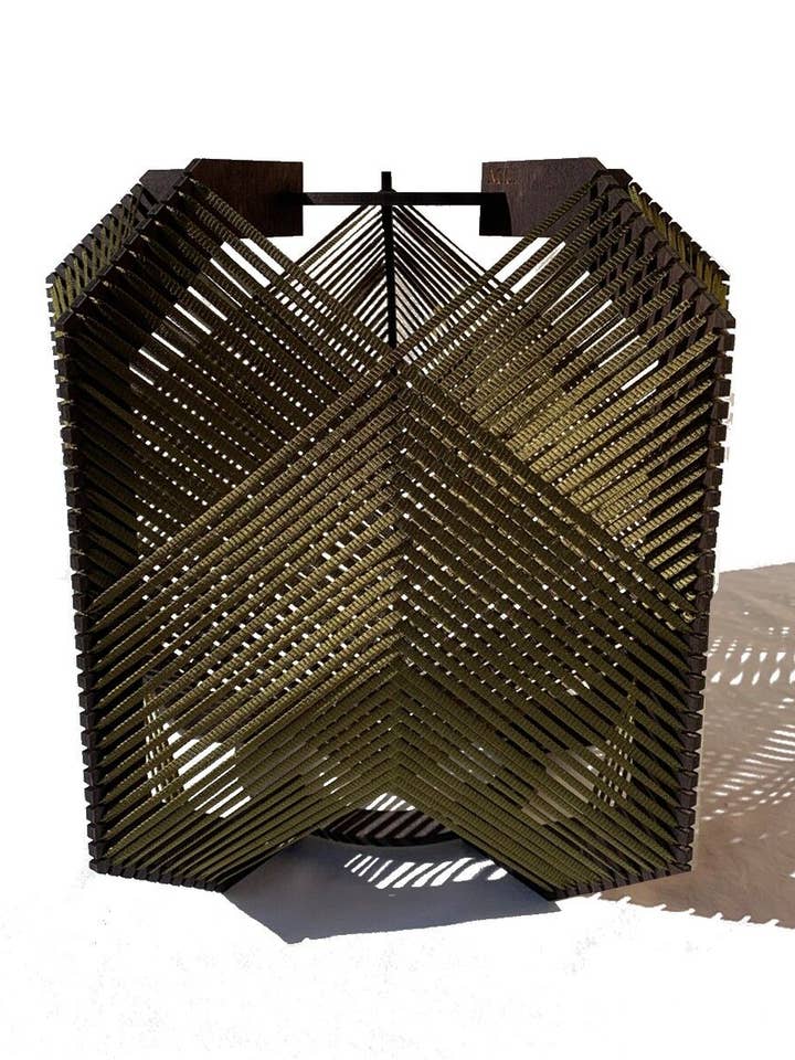 Ebony lantern for wholesale by Atelier Mathilde Louise