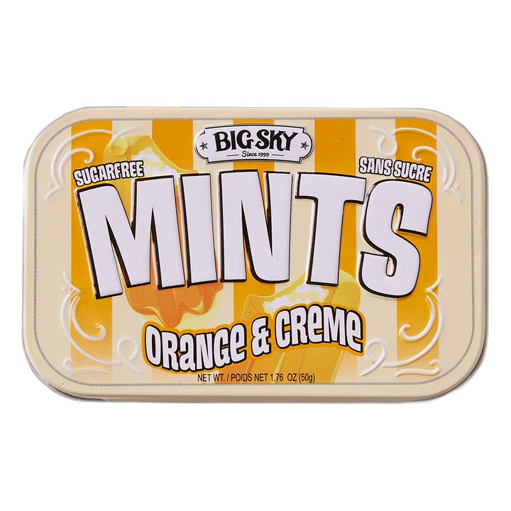 Big Sky Brands Inc. - Vente Bonbons à la menthe - Menthes Big Sky, orange et crème, 144 carats2