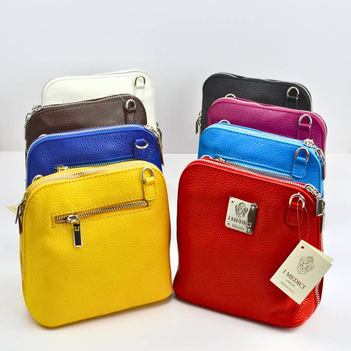 Contessina Crossbody Bag, Italian Leather for wholesale by Via Graceffo