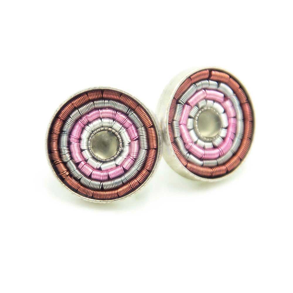 Sergio Engel jewellery – Brincos de pino por atacado – Brincos coloridos antigos Índia 041