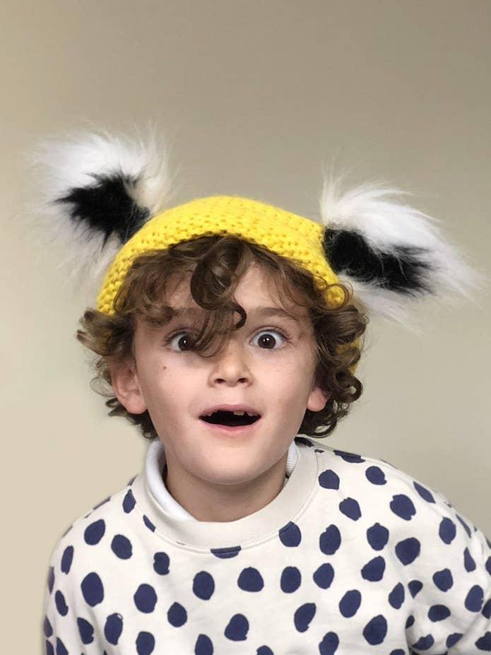 Wearable Black and White Ears for wholesale by Tell Tails