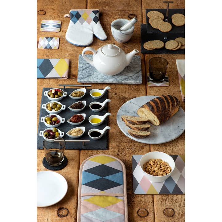 Interiors by Premier – wholesale Coasters – Slate Round Coasters - Set of 42