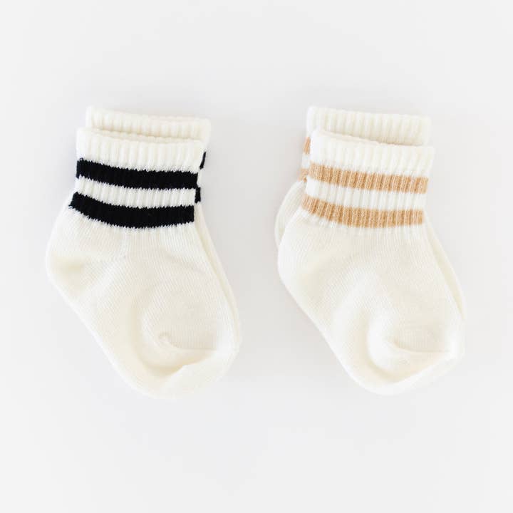Organic Crew Socks for wholesale by Atlas Grey