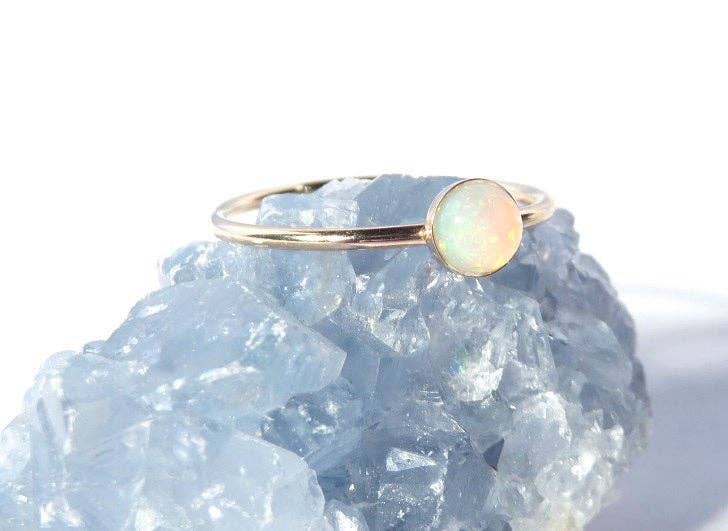 A Wild Violet – Großhandel Einzelstein-/Solitär-Ring – Feuer-Opal-Ring3