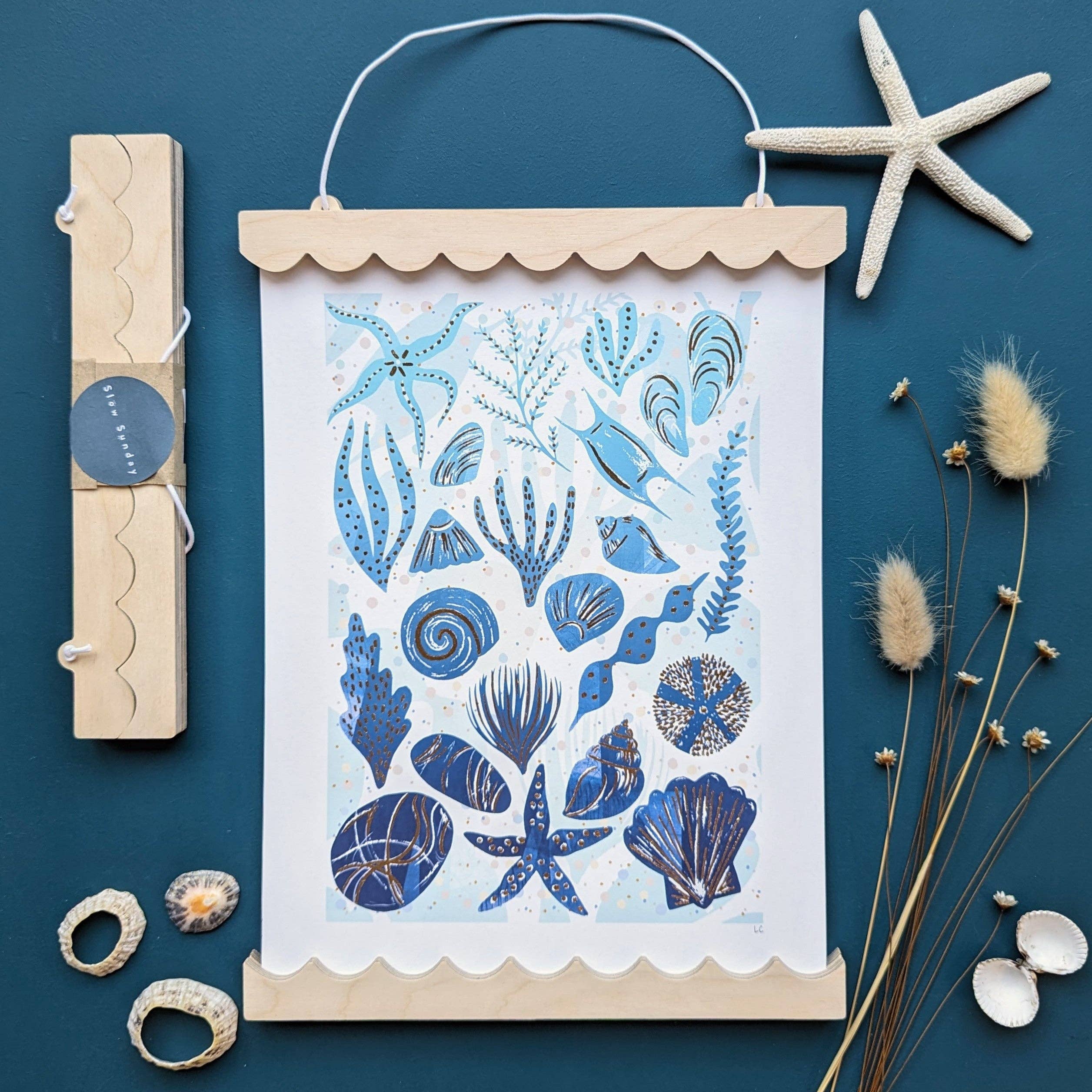 Slow Sunday - Wholesale Picture Frame - Playful Magnetic Print Frames - Wavy, Scalloped or Zig-Zag6