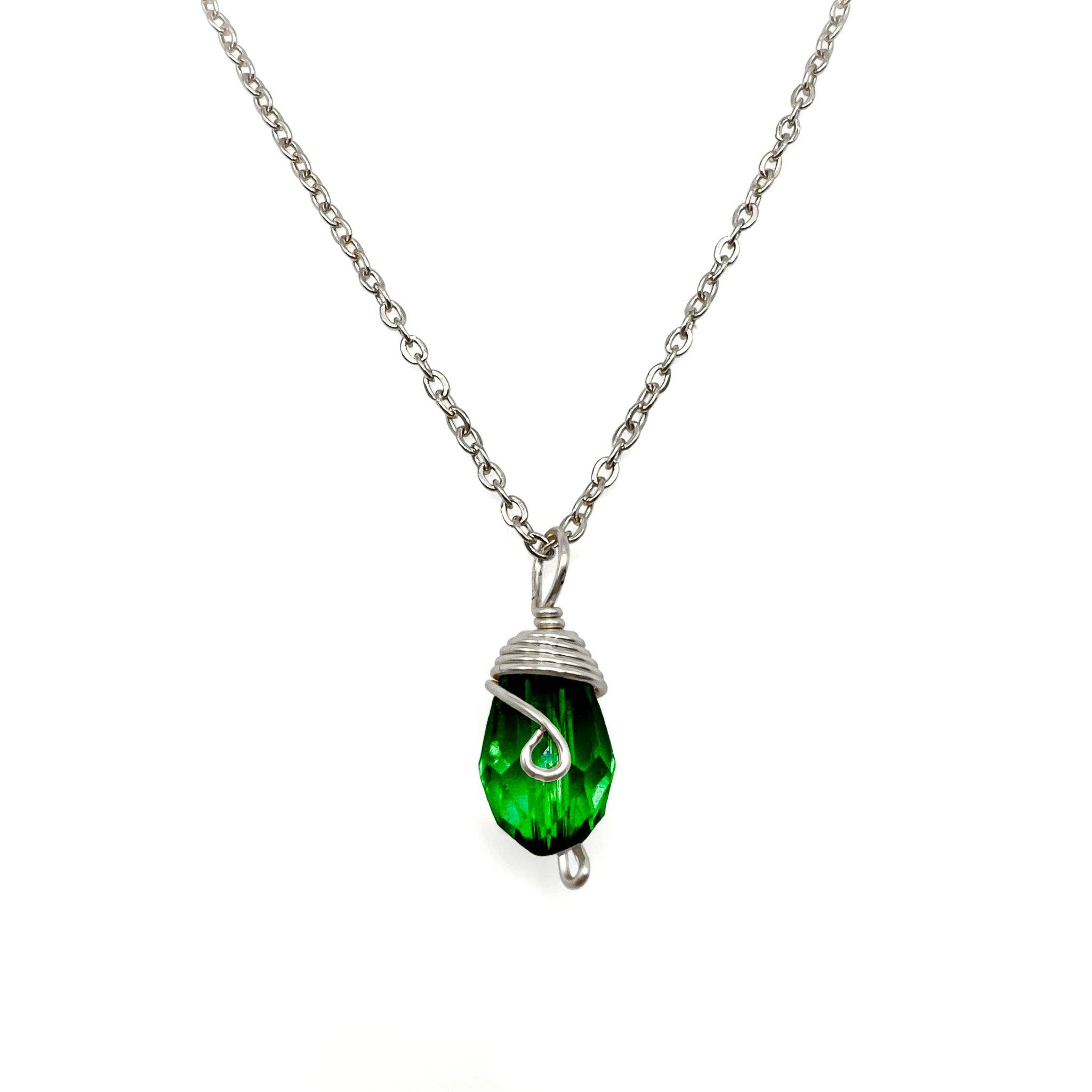 Alegria Accessories Inc. - Wholesale Pendant/Charm Necklace - Silver Birthstone necklace4