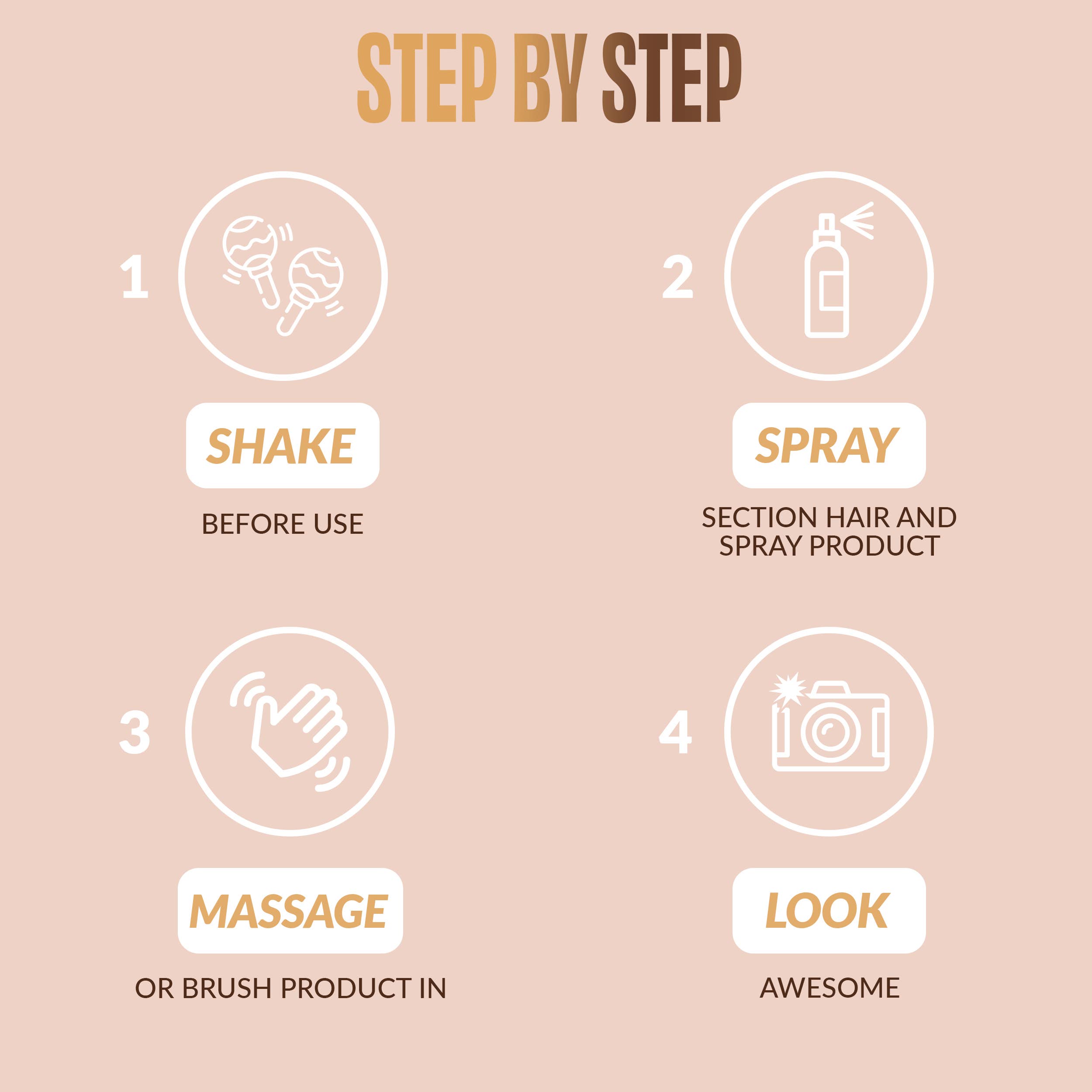 Foxybae Hair - Wholesale Dry Shampoo - Brunette Breeze Dry Shampoo + Biotin6