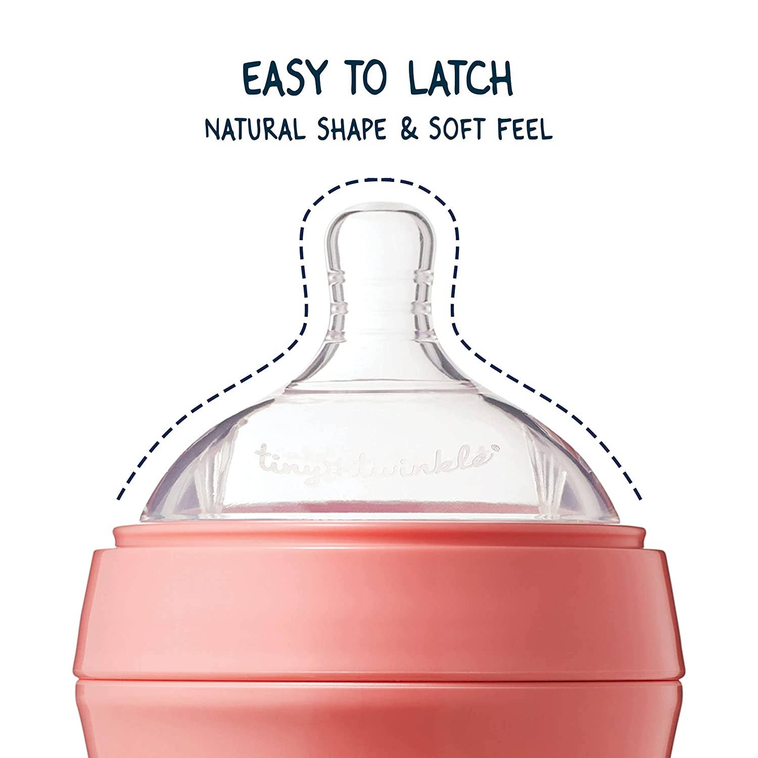 Tiny Twinkle - Wholesale Baby bottle - Tiny Twinkle - Silicone Baby Bottle Nipple 2PK (MSKU: NP2-1 ; NP2-2; NP2-3)4