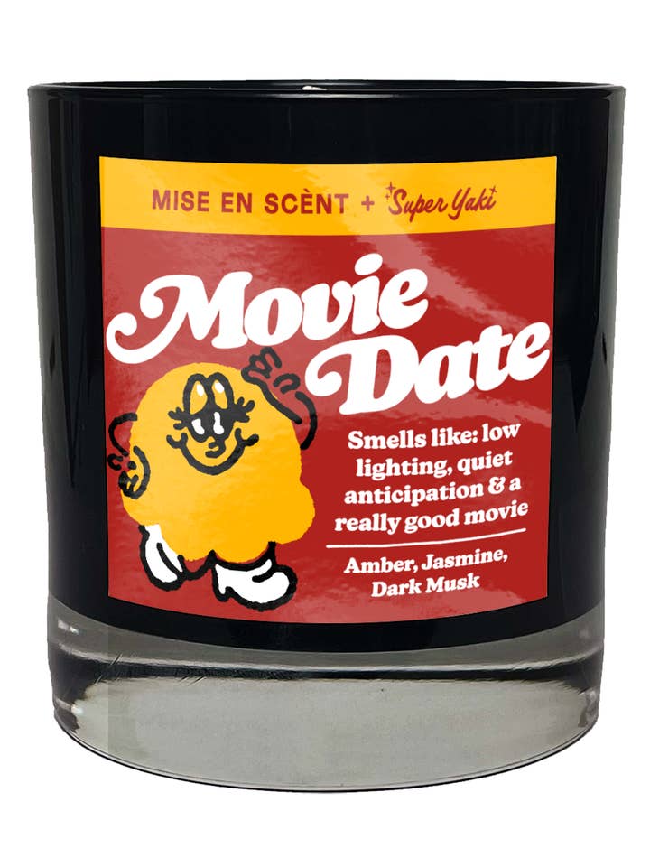 Super Yaki & Mise en Scènt Present: Movie Date Candle (Preorder) for wholesale by Mise en Scènt