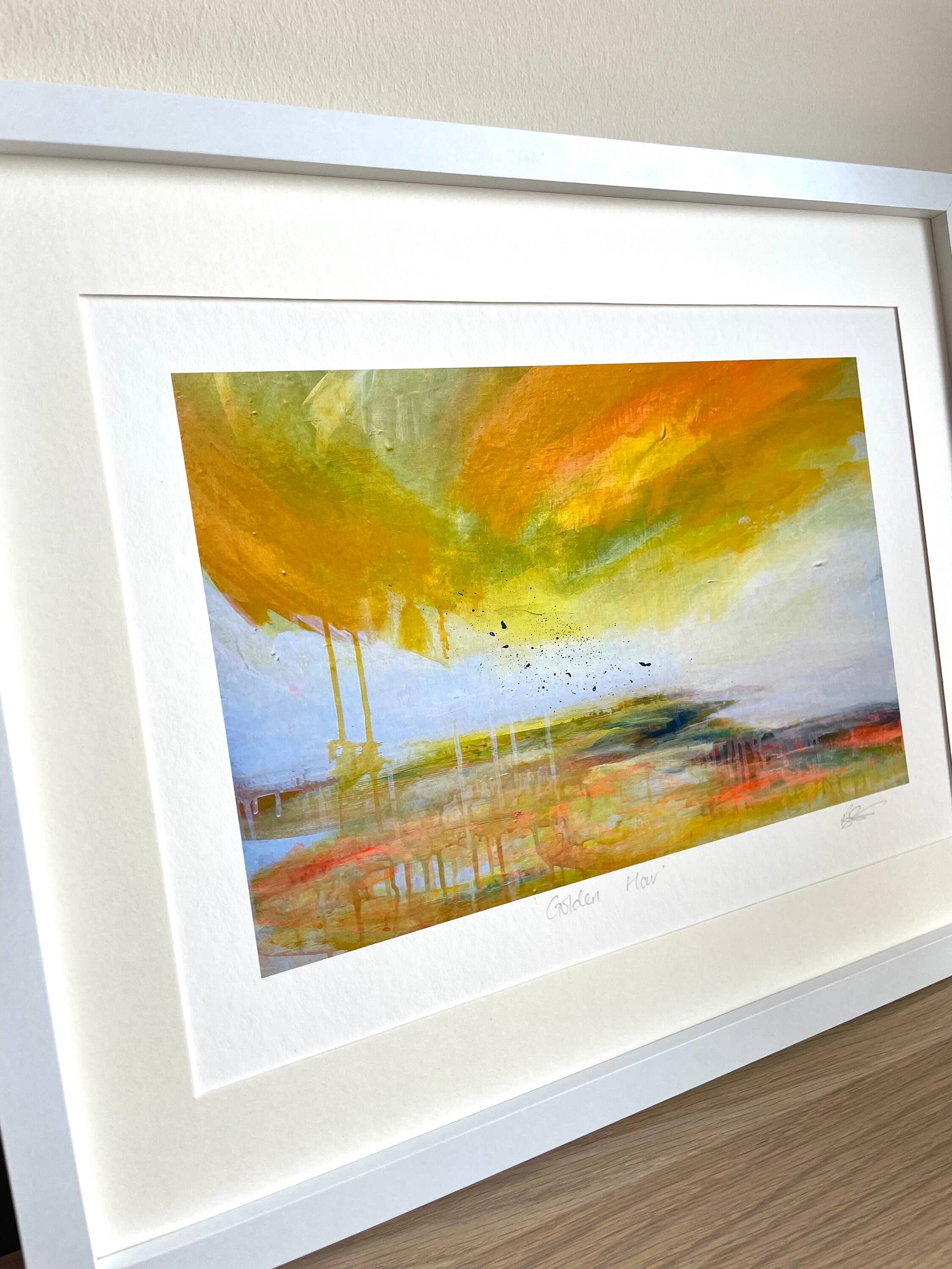 Beth Garner - Wholesale Art Print - 'Golden Hour' A4 Landscape Print1