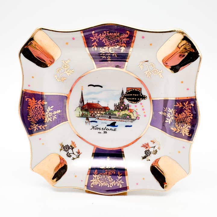 Wall plate small KONSTANZ "UFO" for wholesale by ohRuby