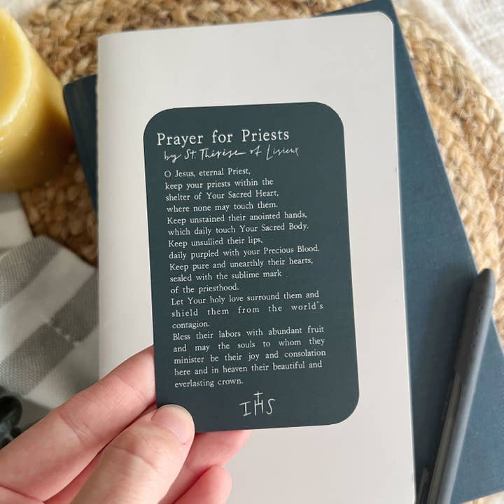 Prayer for Priests Prayer Card for wholesale by Abundance of Grace