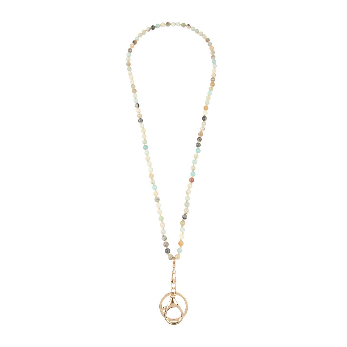 MYS Wholesale Inc - Wholesale Link & Chain Necklace - Natural Stone Beads Lanyard Necklace9