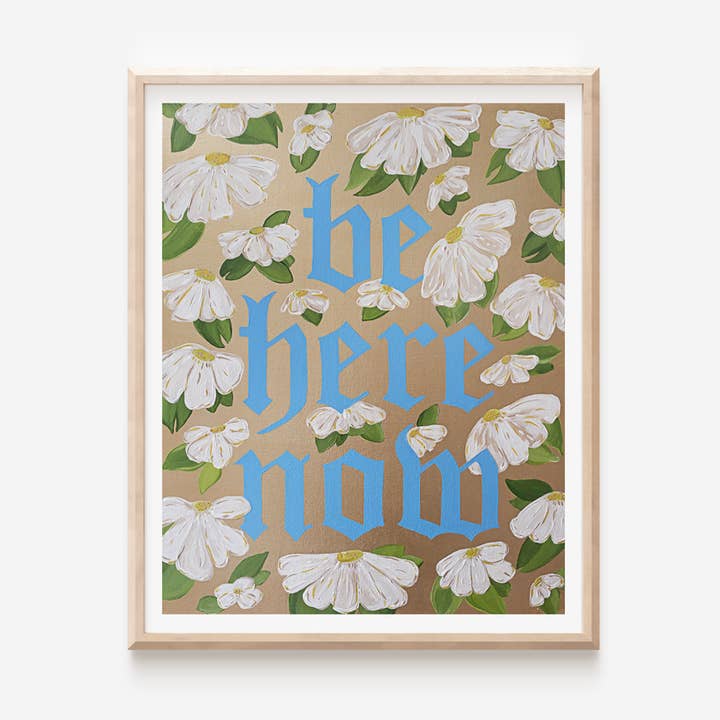 Vær her nu Blomsterprint for engroshandel hos ALEX'S