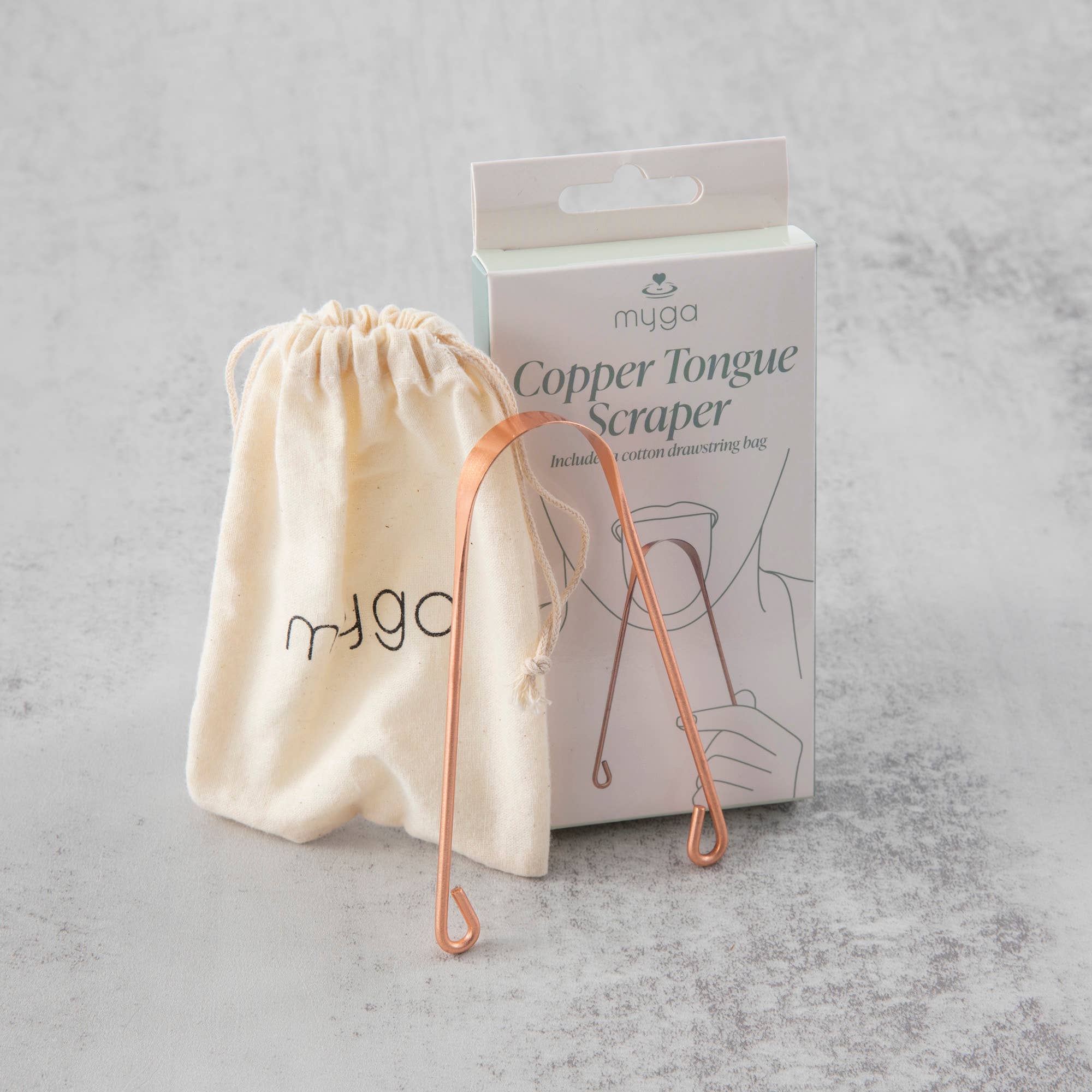 Myga - Wholesale Tongue Scraper - Copper Tongue Scraper Cleaner