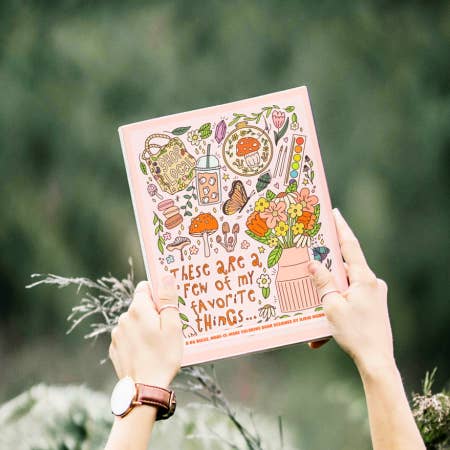 Ilidia Illustrated - Wholesale Coloring & Activity Book - Adult - These Are A Few of My Favorite Things Coloring Book4