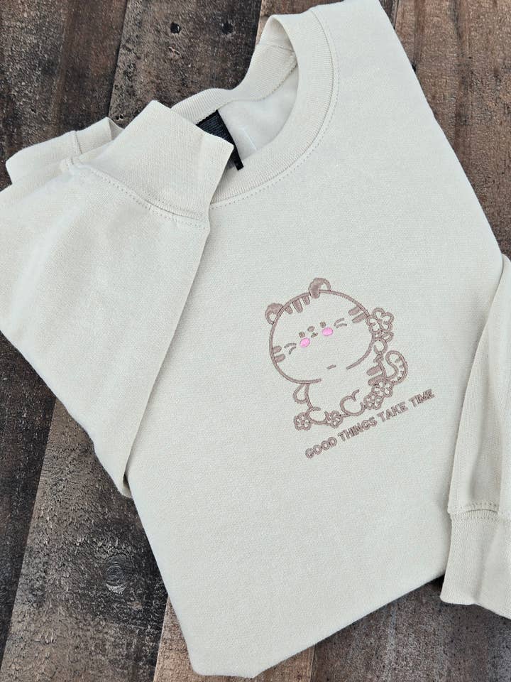 Good Things Crewneck for wholesale by S4U apparel LLC