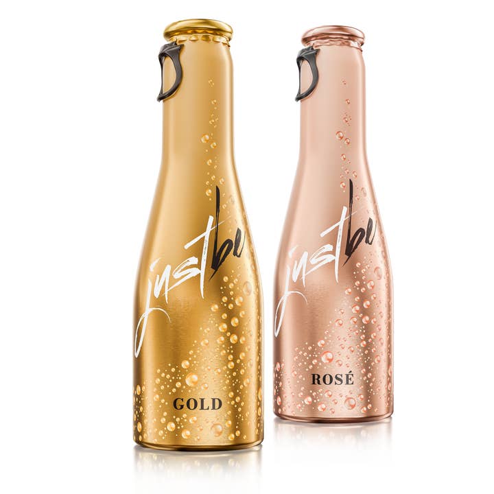 Justbe modern wine drinks - Wholesale Non-Alcoholic Aperitif/Mocktail - JustBe Gold/JustBe Rosé Mix1