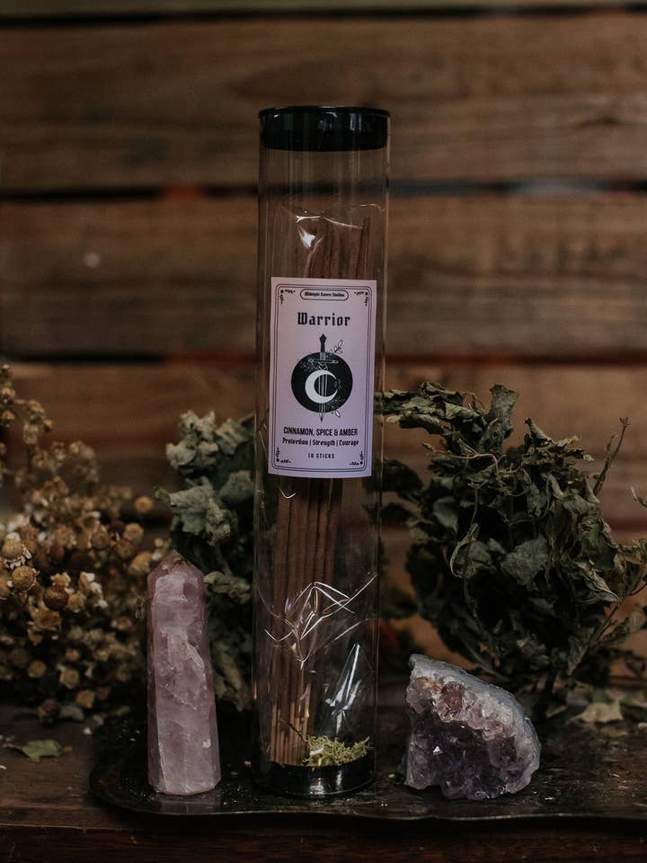 Warrior Incense | Cinnamon & Clove for wholesale by Midnight Raven Studios