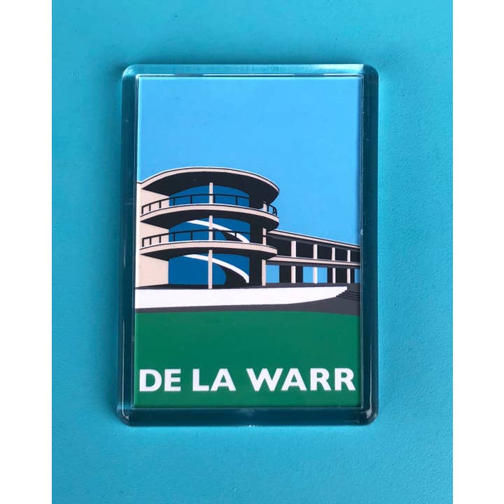 DE LA WARR Kylskåpsmagnet för wholesale av Rebecca Pymar