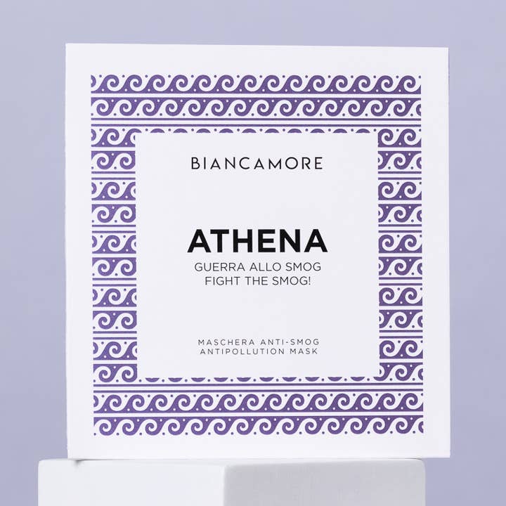 BIANCAMORE - Wholesale Skincare Face Mask - ATHENA FACE MASK - WAR ON SMOG!0
