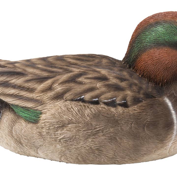 Hi-Line Gift Ltd. - Wholesale Decorative Figurine - Large Green Wing Mallard Decorative Figurine6
