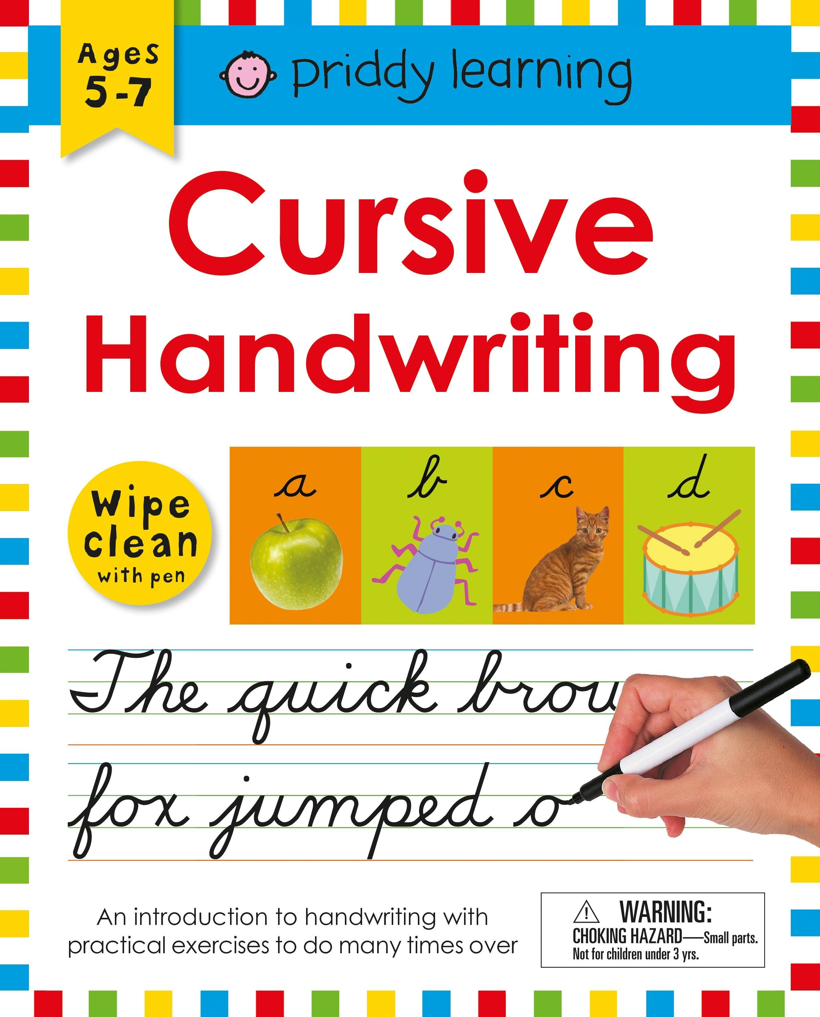 Macmillan Publishers - Wholesale Coloring & Activity Book - Kids & Baby - Wc Workbook: Cursive Handwriting Ages 5-7, Wipe-Clean0