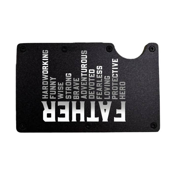 Padre | Portafoglio RFID per la vendita all'ingrosso da parte di Fuzzy Loon Designs