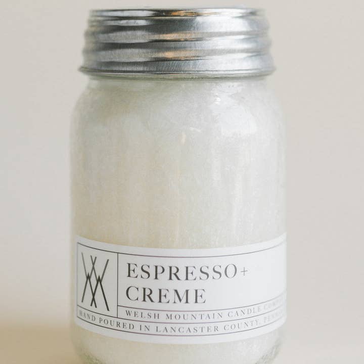Welsh Mountain Candle Co - Wholesale Jar/Filled Candle - 16oz. Organic Palm Wax Candles