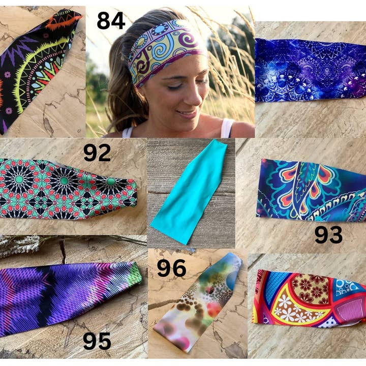 Pandebånd, sæt med 3 yogapandebånd, dykkerpandebånd for engroshandel hos Beautiful Boundaries