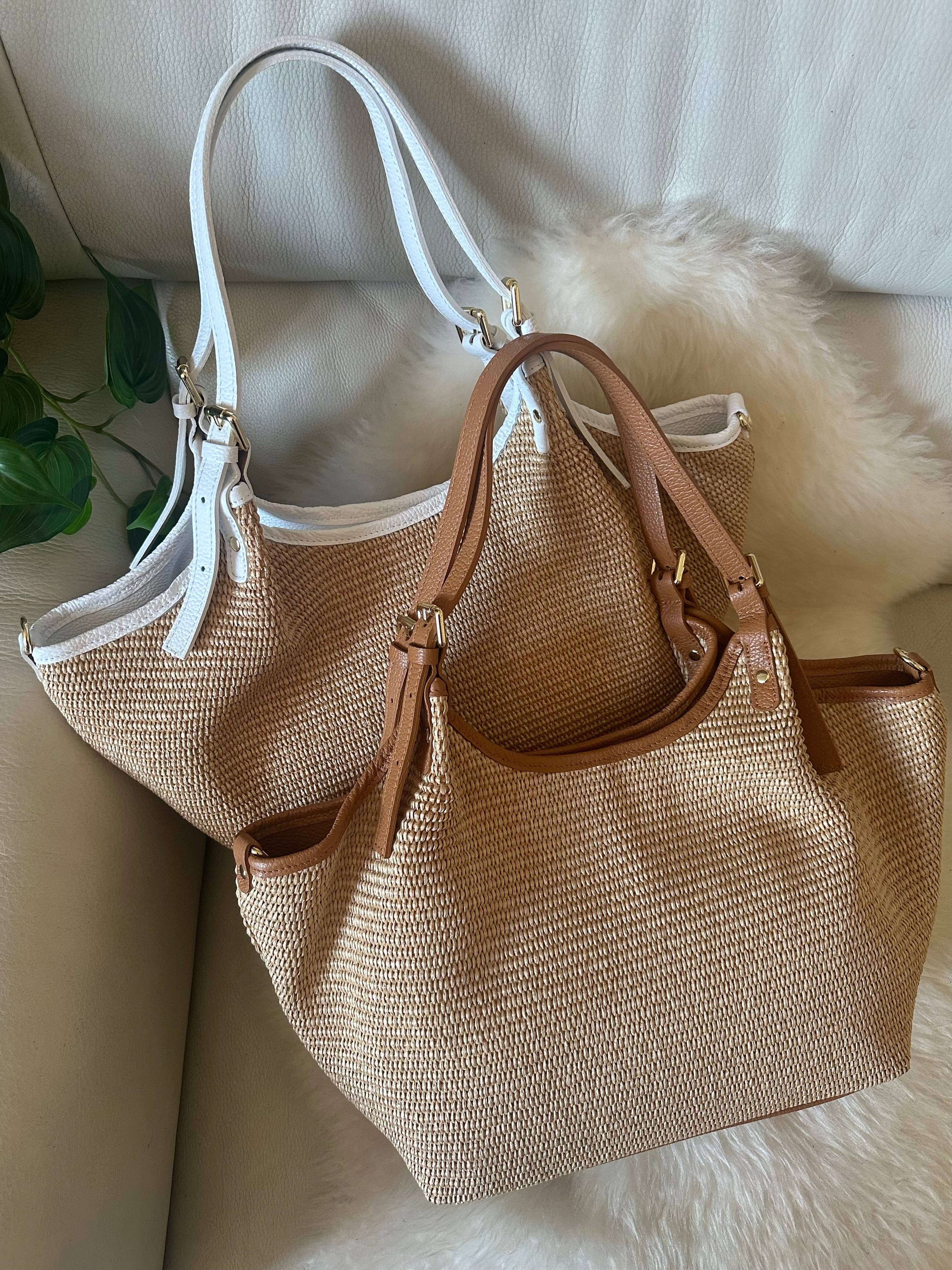 Zhade - Wholesale Shoulder Bag - Women's - THAI - raffia and genuine leather7