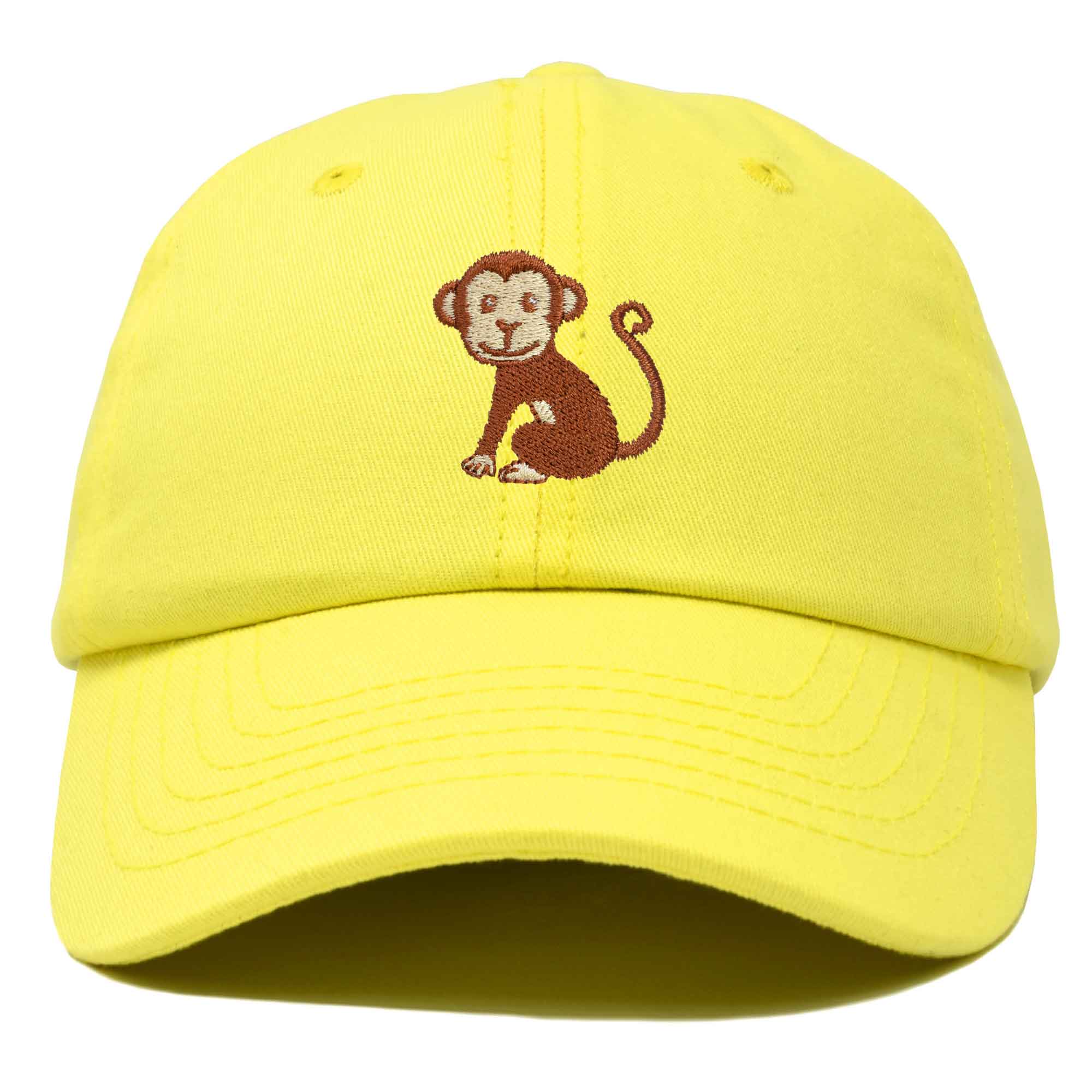 Dalix – Großhandel Basecap – Kinder – DALIX Cute Monkey Kinderhut bestickte Ballkappe Mädchen Jungen24