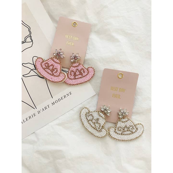 LoveLina - Wholesale Jewelry Set - Cowboy Hat Earrings - ELVIE