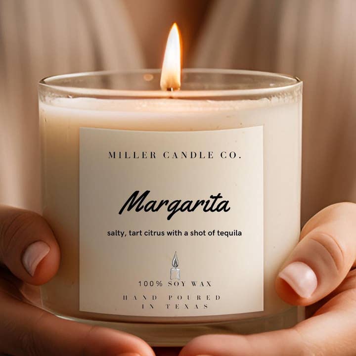 Margarita Candle for wholesale by Miller Candle Co.