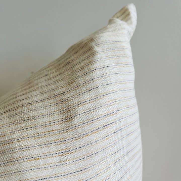 Mama and Tochter - Wholesale Tea towel - Pure French Linen Cushion Cover - Vintage Stripe1