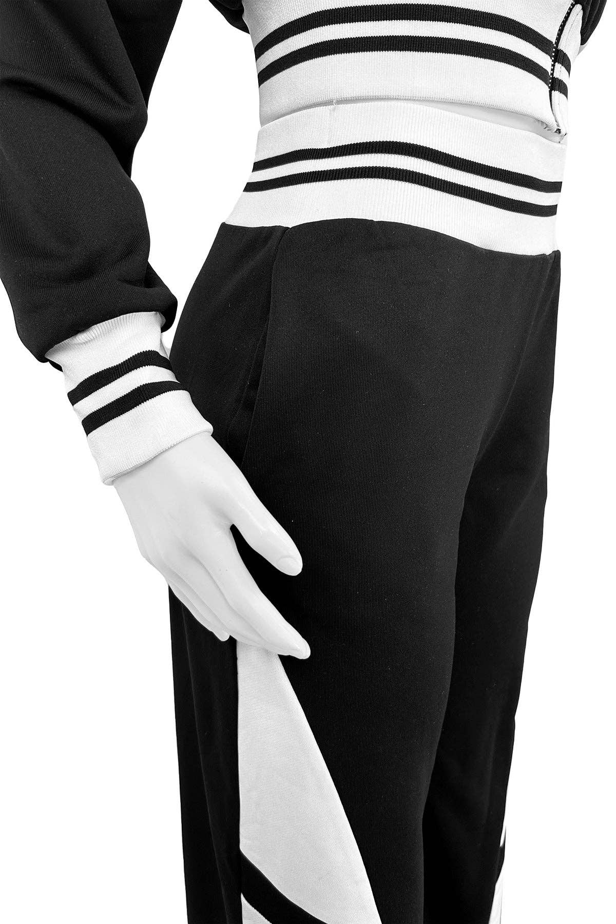 Noir ENSEMBLE DEUX PIÈCES DÉCONTRACTÉ POUR FEMMES en vente sur Faire6