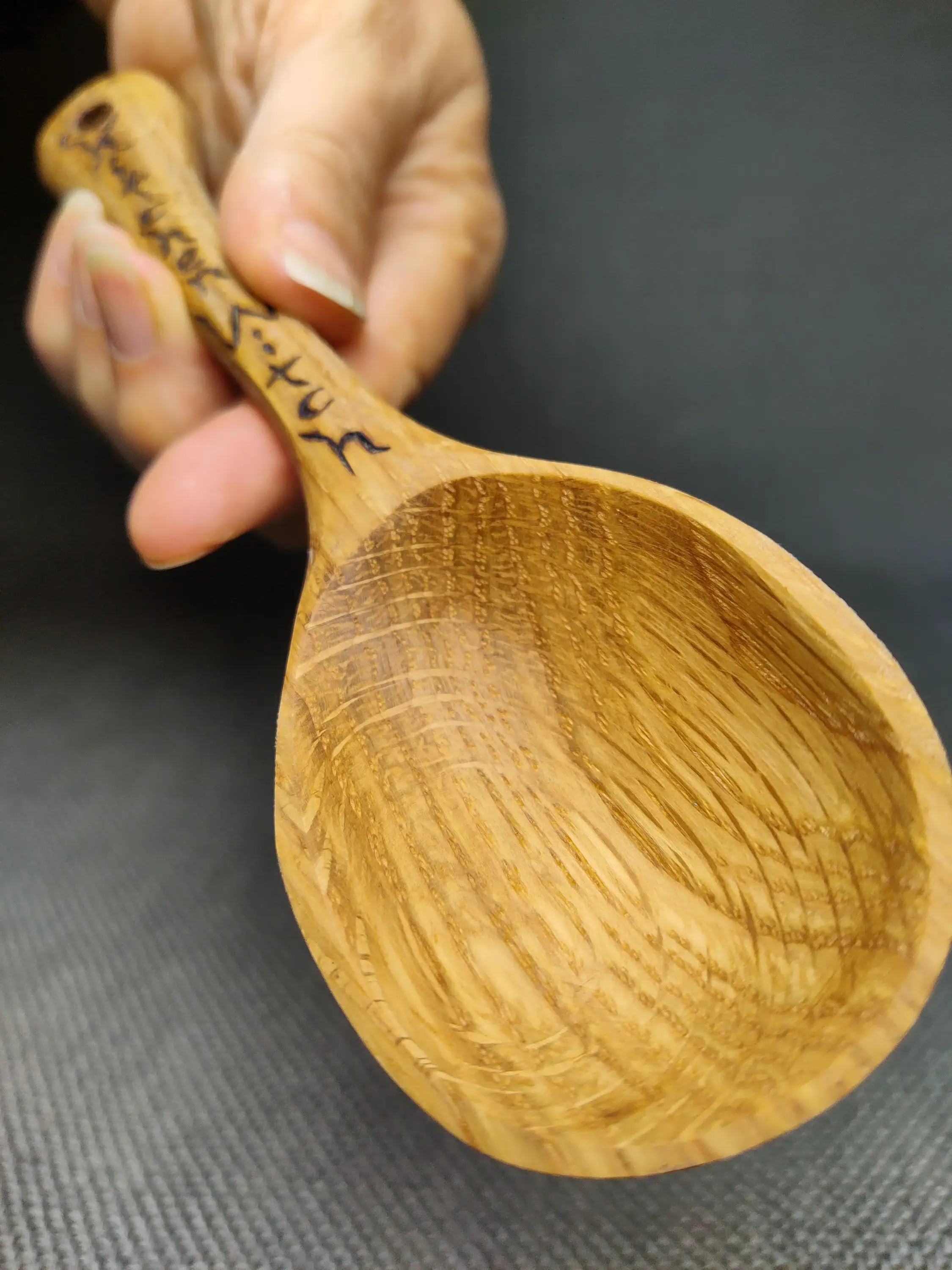 Chaos Woods - Wholesale Kitchen Spoon - Wood Spoon "Kitchen Witch" or customizable - Hand carved Oak7