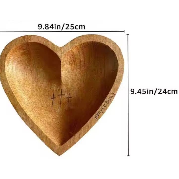 heart shaped prayer bowl
for wholesale by Klamath products