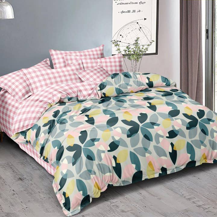 Quilt Set Designer Printed Multi Colour Home Bedspread for wholesale by Miniapparels