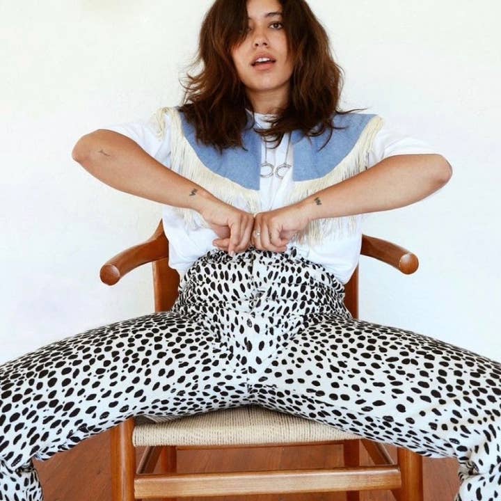 Collier détachable en chaîne à franges pour la vente par Shop Journal Vintage