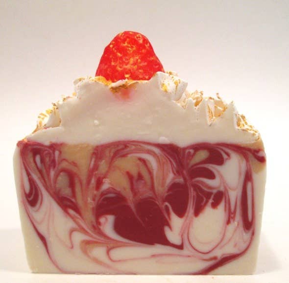 Glow Body and Soul - Wholesale Bar Soap - Champagne and Strawberries Soap Handmade Cold Process Vegan Soap3