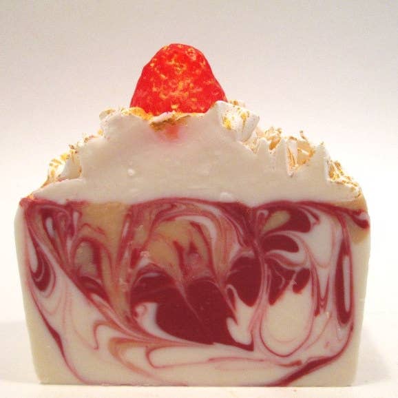 Glow Body and Soul - Wholesale Bar Soap - Champagne and Strawberries Soap Handmade Cold Process Vegan Soap3