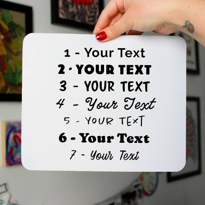 Betina C Koche - Wholesale Mousepad/Trackpad - Custom Mouse Pad | Add Your Text or Image7