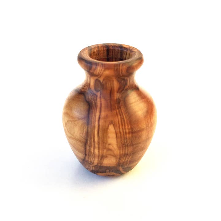 medina mood - Wholesale Kitchen Tool/Gadget - toothpick holder “vase” toothpick dispenser made of olive wood