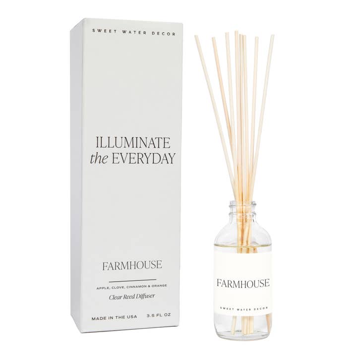 Sweet Water Decor - Wholesale Reed Diffuser - Farmhouse Reed Diffuser - Fall Home Decor & Gifts